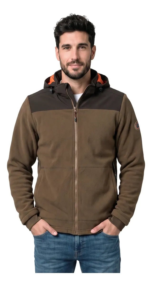 Chamarra Fleece Para Hombre Gorro Desmontable | Greenlander - Greenlander