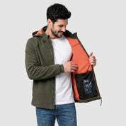 Chamarra Fleece Para Hombre Gorro Desmontable | Greenlander - Greenlander