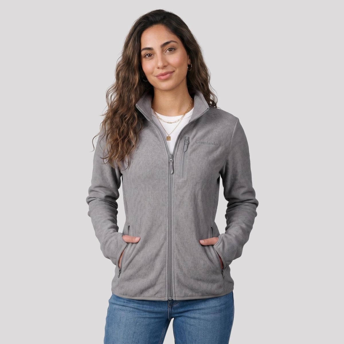Chamarra Fleece para mujer con abertura en puños Greenlander - Greenlander