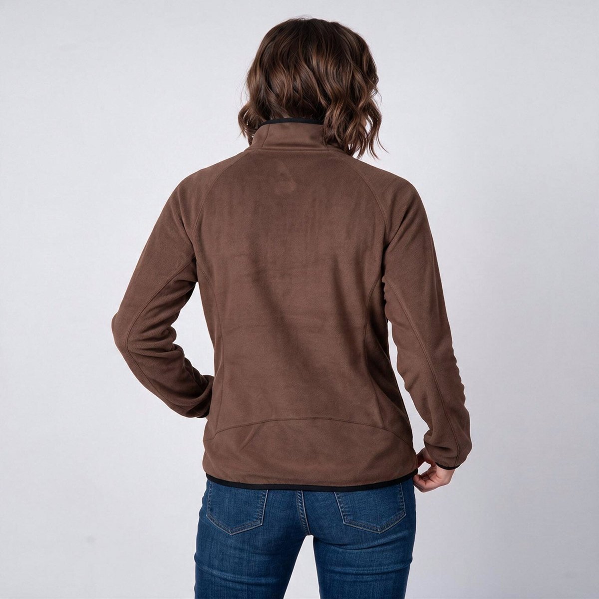 Chamarra Fleece para Mujer con Cuello Alto y Bolsillos con Cierre | Greenlander - Greenlander