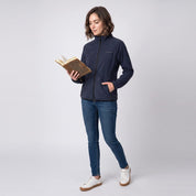 Chamarra Fleece para Mujer con Cuello Alto y Bolsillos con Cierre | Greenlander - Greenlander
