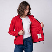 Chamarra Fleece para Mujer con Cuello Alto y Bolsillos con Cierre | Greenlander - Greenlander