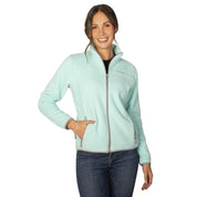 Chamarra fleece para mujer con cuello alto y bolsillos Greenlander - Greenlander