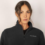 Chamarra fleece para mujer con cuello alto y bolsillos Greenlander - Greenlander