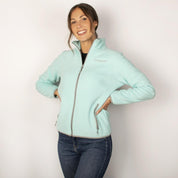 Chamarra fleece para mujer con cuello alto y bolsillos Greenlander - Greenlander