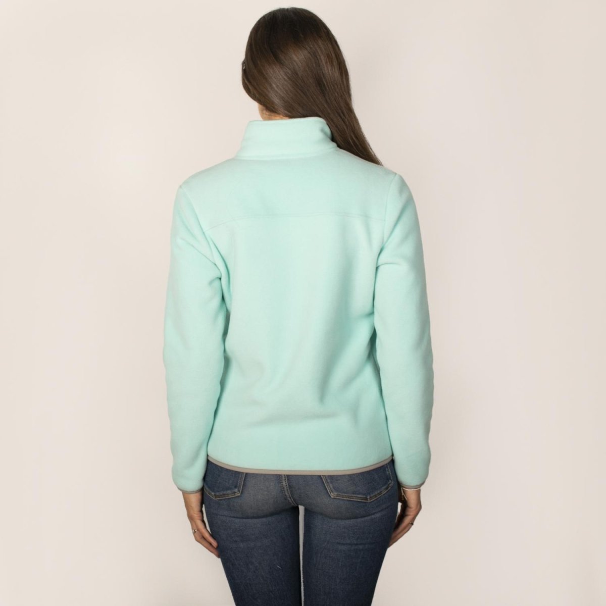 Chamarra fleece para mujer con cuello alto y bolsillos Greenlander - Greenlander