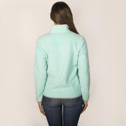 Chamarra fleece para mujer con cuello alto y bolsillos Greenlander - Greenlander
