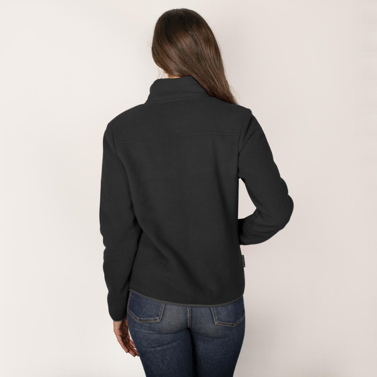 Chamarra fleece para mujer con cuello alto y bolsillos Greenlander - Greenlander