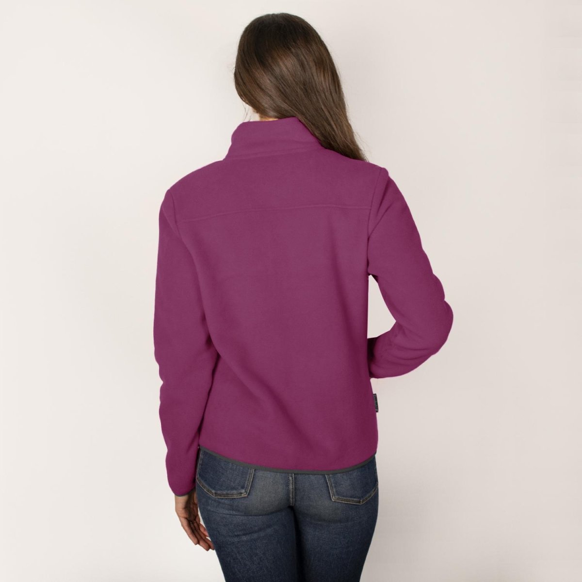 Chamarra fleece para mujer con cuello alto y bolsillos Greenlander - Greenlander