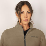 Chamarra fleece para mujer con cuello alto y bolsillos Greenlander - Greenlander