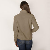 Chamarra fleece para mujer con cuello alto y bolsillos Greenlander - Greenlander
