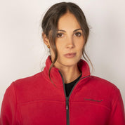 Chamarra fleece para mujer con cuello alto y bolsillos Greenlander - Greenlander