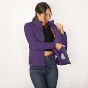 Chamarra fleece para mujer con cuello alto y bolsillos Greenlander - Greenlander