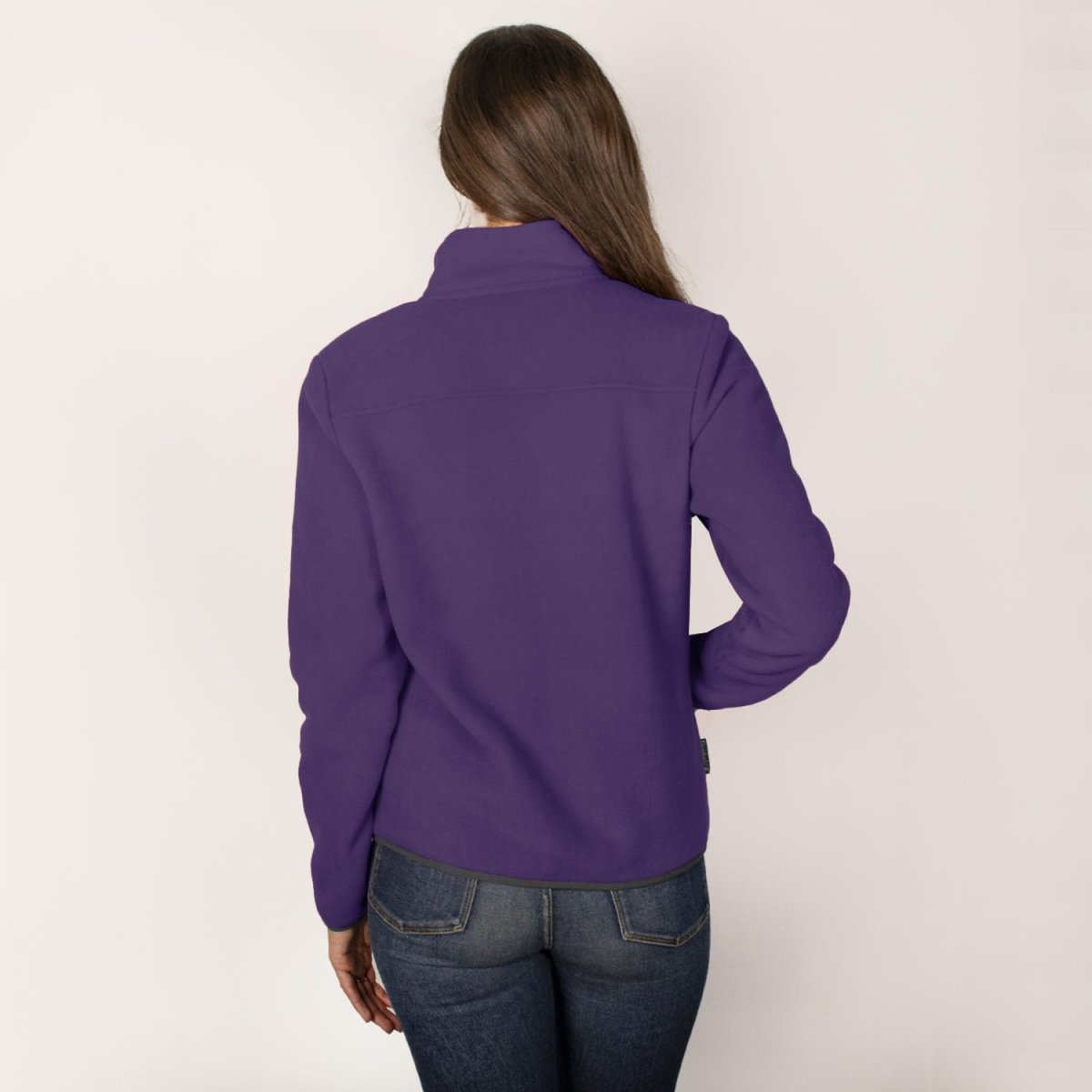 Chamarra fleece para mujer con cuello alto y bolsillos Greenlander - Greenlander