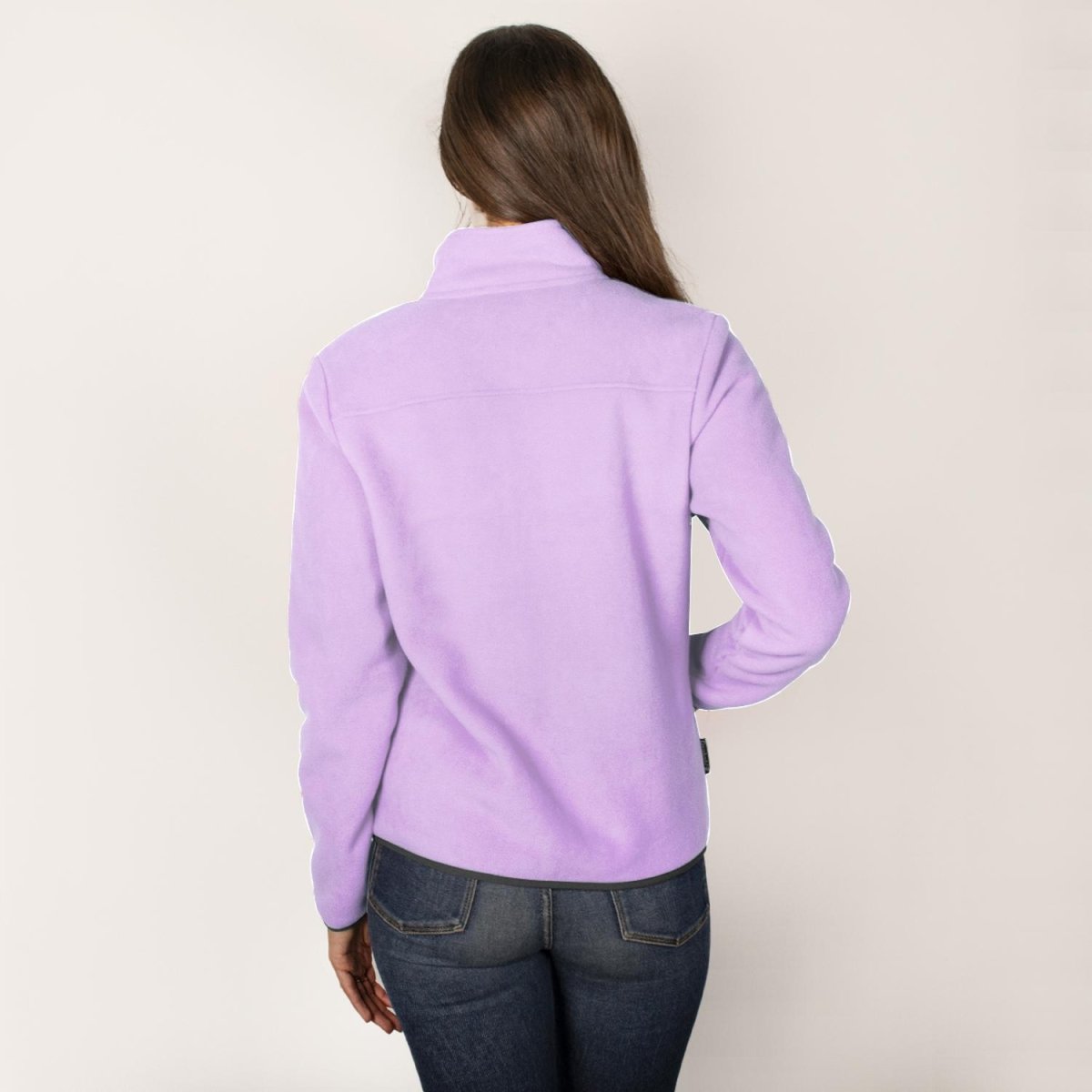 Chamarra fleece para mujer con cuello alto y bolsillos Greenlander - Greenlander