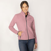 Chamarra fleece para mujer con cuello alto y bolsillos Greenlander - Greenlander