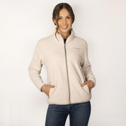 Chamarra fleece para mujer con cuello alto y bolsillos Greenlander - Greenlander
