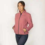 Chamarra fleece para mujer con cuello alto y bolsillos Greenlander - Greenlander