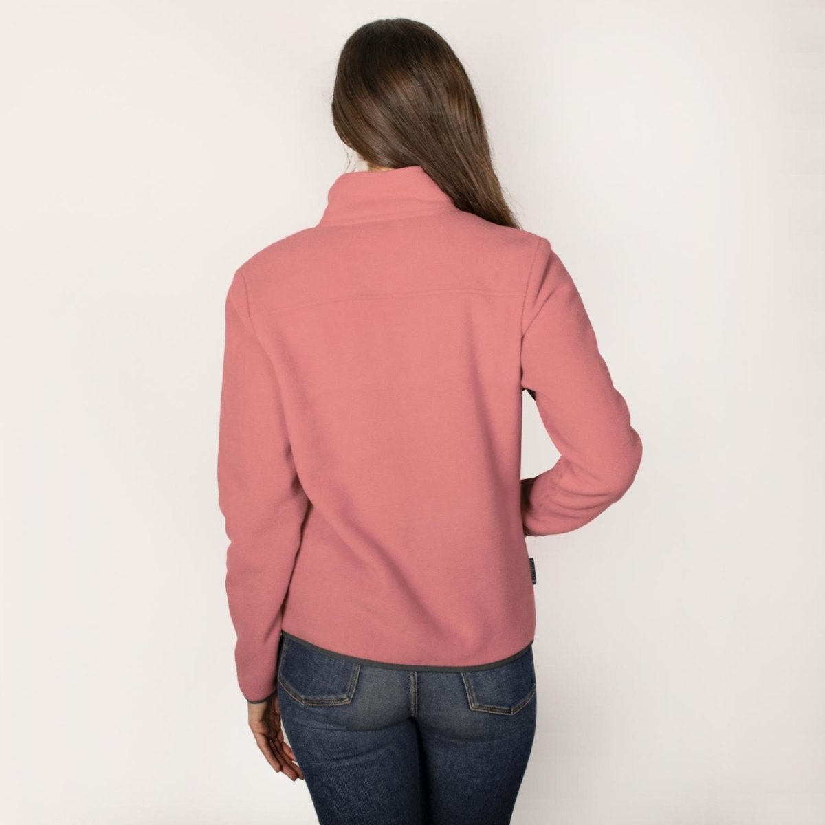 Chamarra fleece para mujer con cuello alto y bolsillos Greenlander - Greenlander