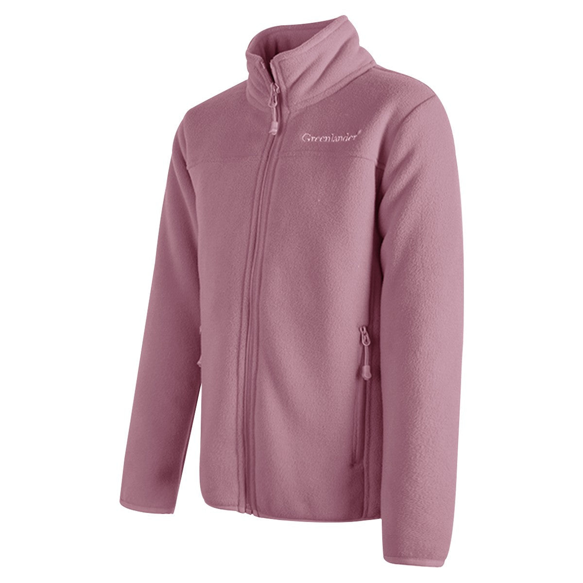 Chamarra Fleece para Niña con Cierre y Cuello Alto | Greenlander - Greenlander