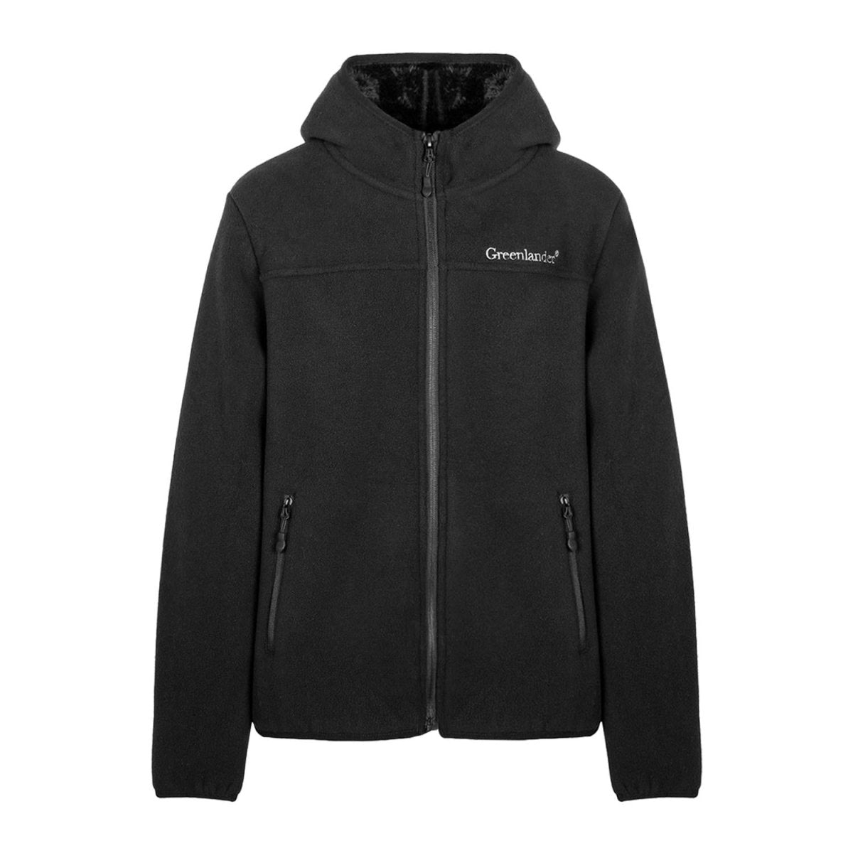 Chamarra fleece para niño con cuello alto y bolsillos Greenlander - Greenlander