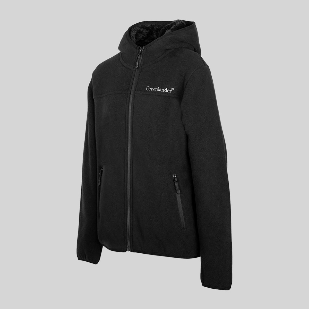 Chamarra fleece para niño con cuello alto y bolsillos Greenlander - Greenlander