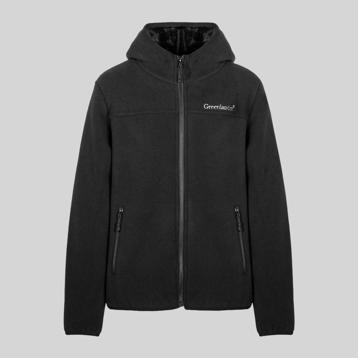 Chamarra fleece para niño con cuello alto y bolsillos Greenlander - Greenlander