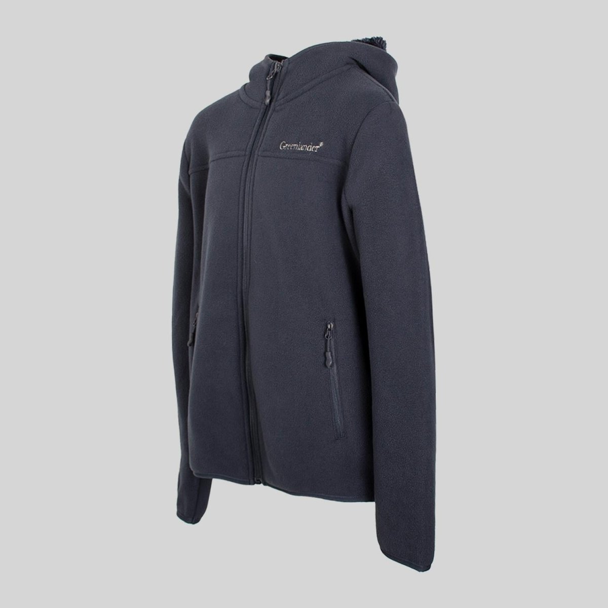 Chamarra fleece para niño con cuello alto y bolsillos Greenlander - Greenlander