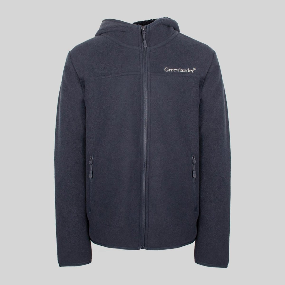 Chamarra fleece para niño con cuello alto y bolsillos Greenlander - Greenlander