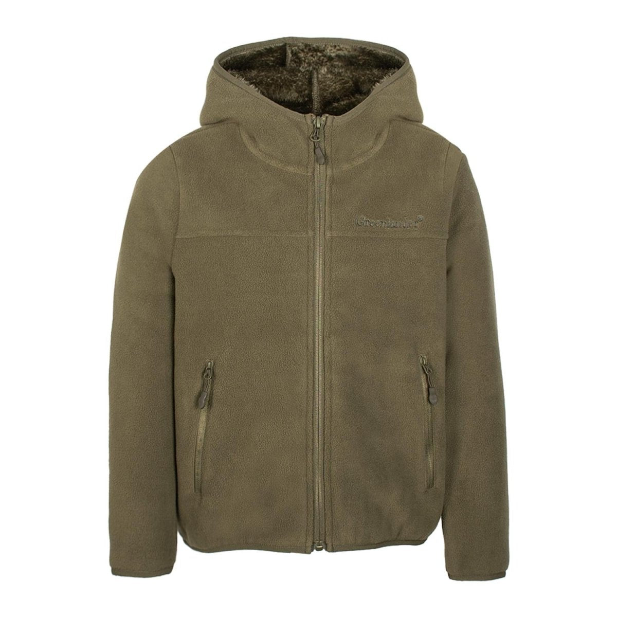 Chamarra fleece para niño con cuello alto y bolsillos Greenlander - Greenlander
