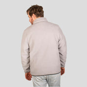 Chamarra fleece plus size para hombre con cuello alto y bolsillos Greenlander - Greenlander