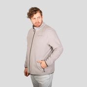 Chamarra fleece plus size para hombre con cuello alto y bolsillos Greenlander - Greenlander