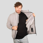 Chamarra fleece plus size para hombre con cuello alto y bolsillos Greenlander - Greenlander