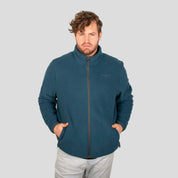 Chamarra fleece plus size para hombre con cuello alto y bolsillos Greenlander - Greenlander