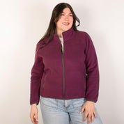 Chamarra fleece plus size para mujer con cuello alto y bolsillos Greenlander - Greenlander