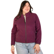 Chamarra fleece plus size para mujer con cuello alto y bolsillos Greenlander - Greenlander