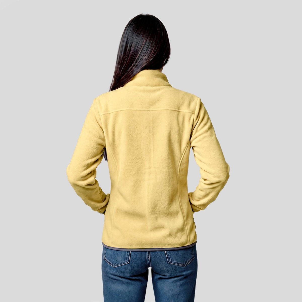 Chamarra Fleece Polar para Mujer con Forro Afelpado y Cuello Alto | Greenlander - Greenlander