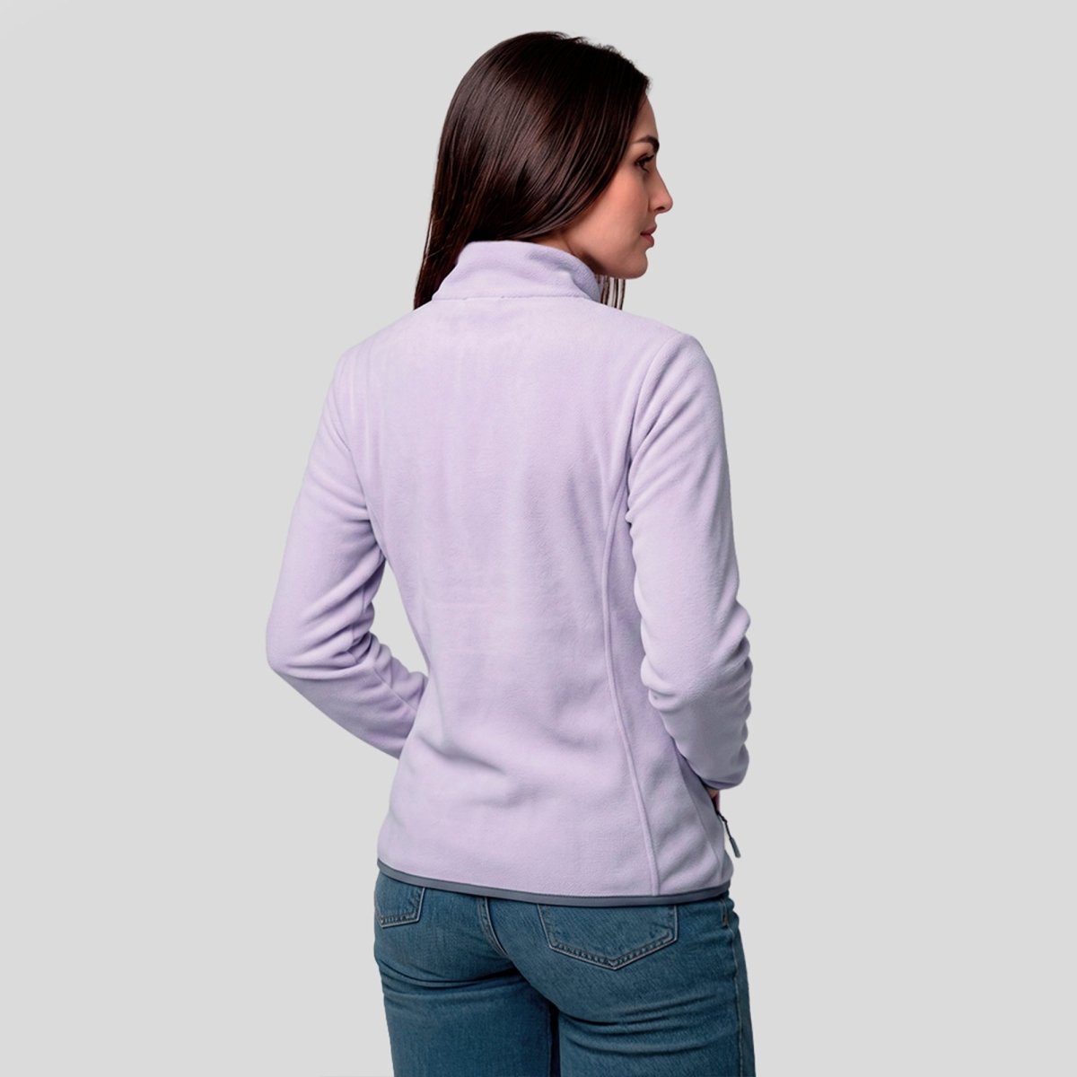 Chamarra Fleece Polar para Mujer con Forro Afelpado y Cuello Alto | Greenlander - Greenlander
