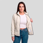Chamarra Fleece Polar para Mujer con Forro Afelpado y Cuello Alto | Greenlander - Greenlander
