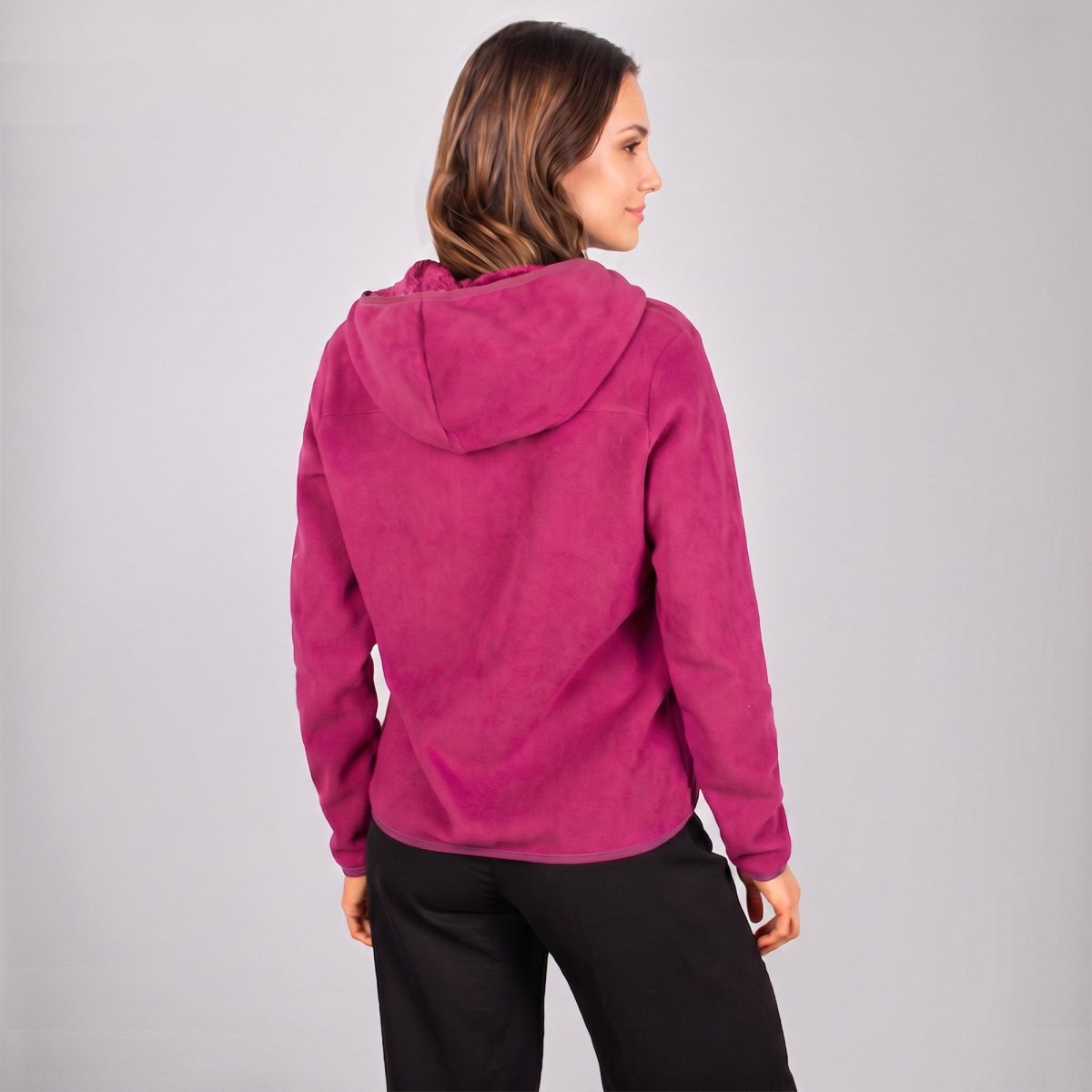 Chamarra Fleece Polar para Mujer con Gorro, Forro Afelpado y Bolsillos con Cierre | Greenlander - Greenlander