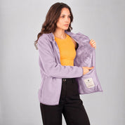 Chamarra Fleece Polar para Mujer con Gorro, Forro Afelpado y Bolsillos con Cierre | Greenlander - Greenlander