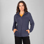 Chamarra Fleece Polar para Mujer con Gorro, Forro Afelpado y Bolsillos con Cierre | Greenlander - Greenlander
