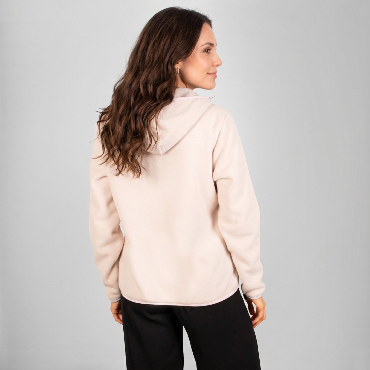 Chamarra Fleece Polar para Mujer con Gorro, Forro Afelpado y Bolsillos con Cierre | Greenlander - Greenlander