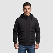 Chamarra Greenlander Capitonada con Gorro oculto para Hombre - Greenlander