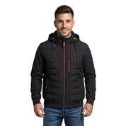 Chamarra Greenlander Capitonada con Gorro oculto para Hombre - Greenlander