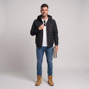 Chamarra Greenlander Capitonada con Gorro oculto para Hombre - Greenlander