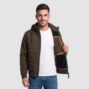 Chamarra Greenlander Capitonada con Gorro oculto para Hombre - Greenlander