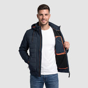Chamarra Greenlander Capitonada con Gorro oculto para Hombre - Greenlander