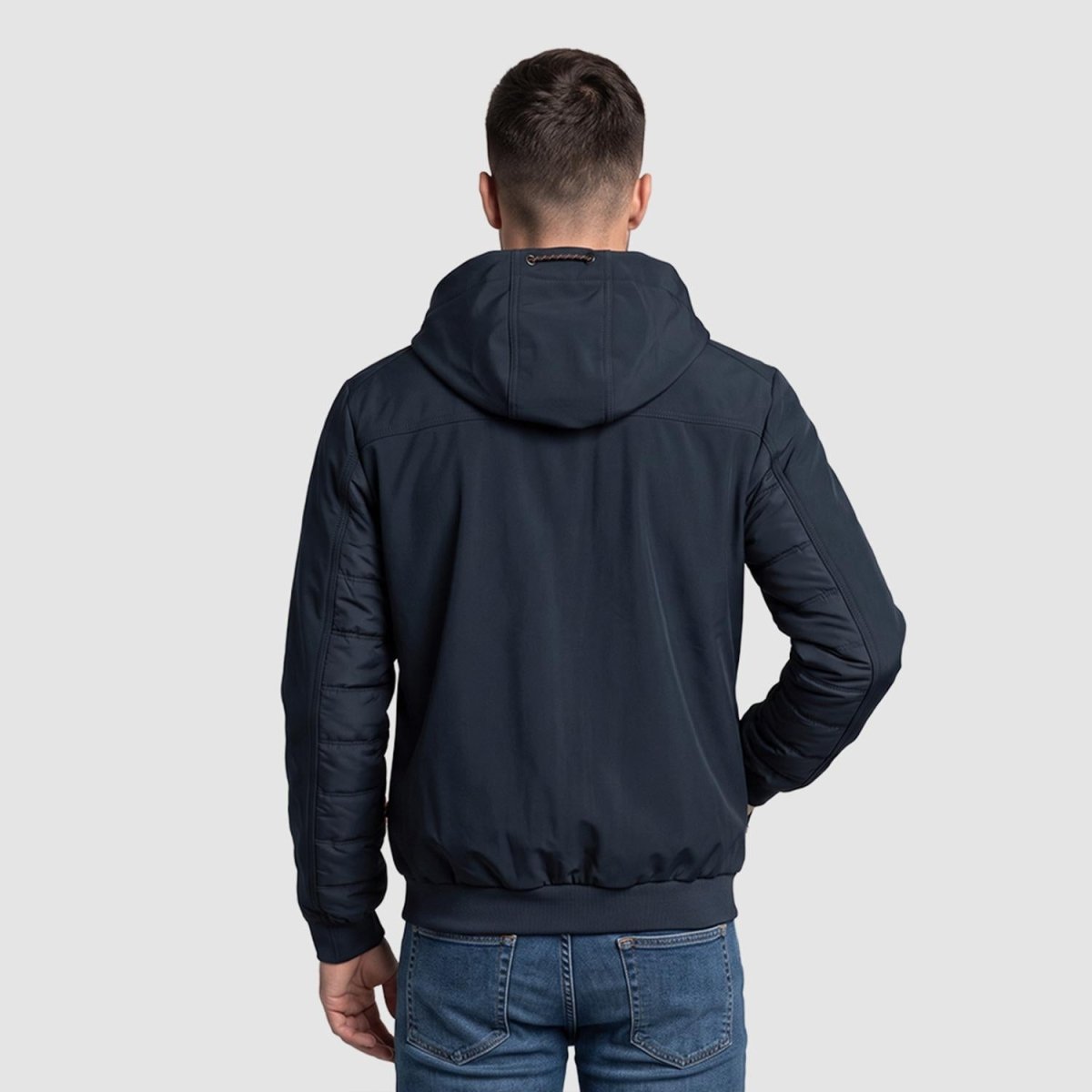 Chamarra Greenlander Capitonada con Gorro oculto para Hombre - Greenlander