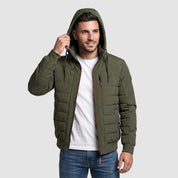 Chamarra Greenlander Capitonada con Gorro oculto para Hombre - Greenlander